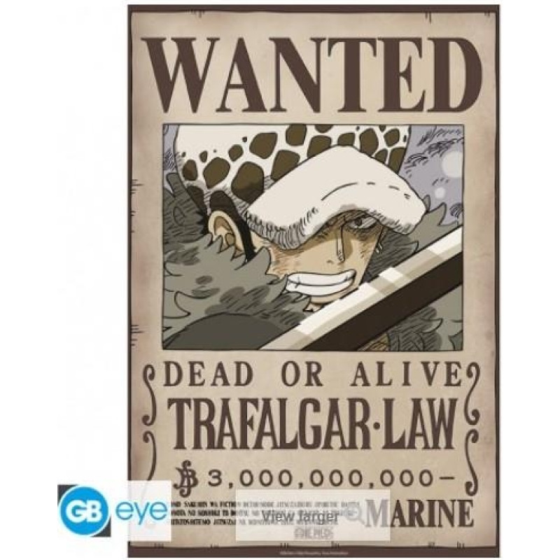 Abysse One Piece - Wanted Law Poster Chibi (52x38cm) (GBYDCO626)