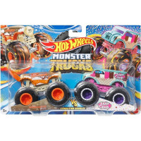 Mattel Hot Wheels Monster Trucks: Demolition Doubles - Carbonator XXL HWFloat VS 1 Bad Scoop (HWN67)