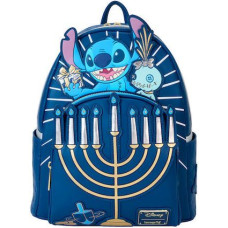 Loungefly Disney: Lilo  Stitch - Light Up Menorah Stitch Mini Backpack (WDBK3762)