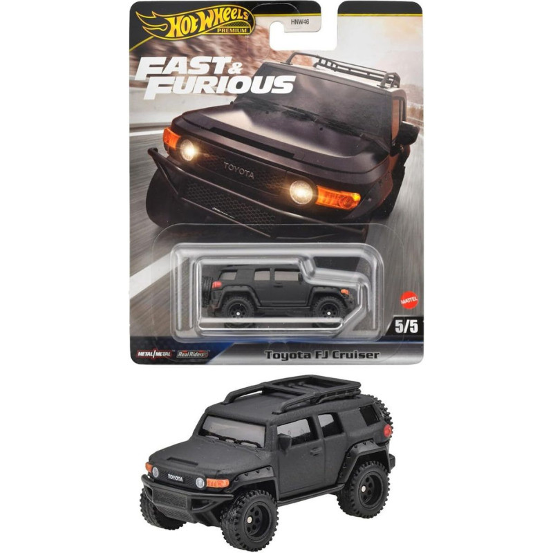 Mattel Hot Wheels Premium: Fast  Furious - Toyota FJ Cruiser Vehicle (HRT99)