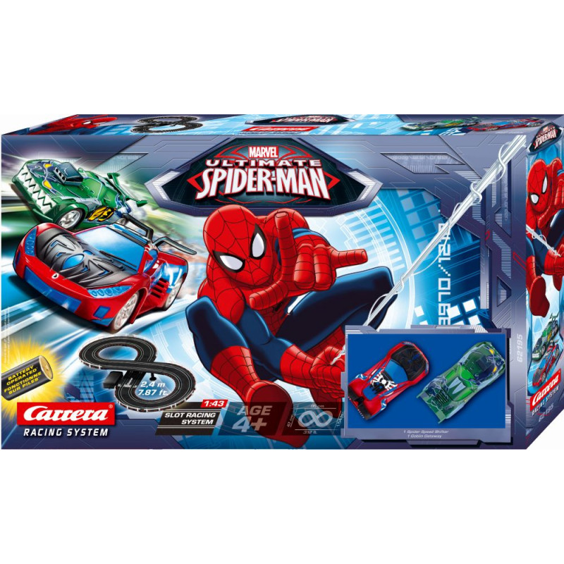 Carrera Rc Carrera GO!!! Set: Spider-Man - Battery Operated 1:43 (20062195)