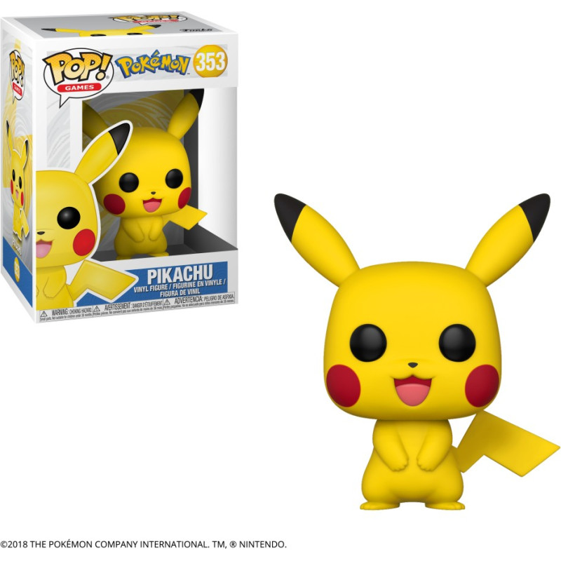 Funko Pop! Games: Pokemon - Pikachu #353 Vinyl Figure