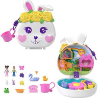 Mattel Polly Pocket: Flower Garden - Bunny Compact  (HKV36)