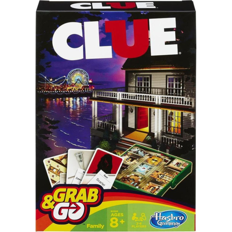 Hasbro Cluedo Grab  Go Board Game (Spanish Language) (B0999)