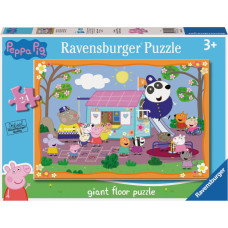 Ravensburger Giant Floor Puzzle: Peppa Pig - Fun at the Club House (24pcs) (3141)