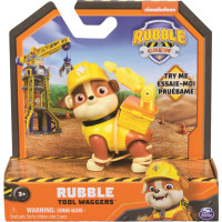 Spin Master Paw Patrol: Rubble  Crew - Rubble Tool Waggers Action Pup (20148305)