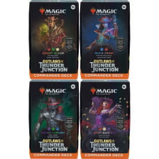 Magic the Gathering Outlaws of Thunder Junction - Commander Deck Box (4)