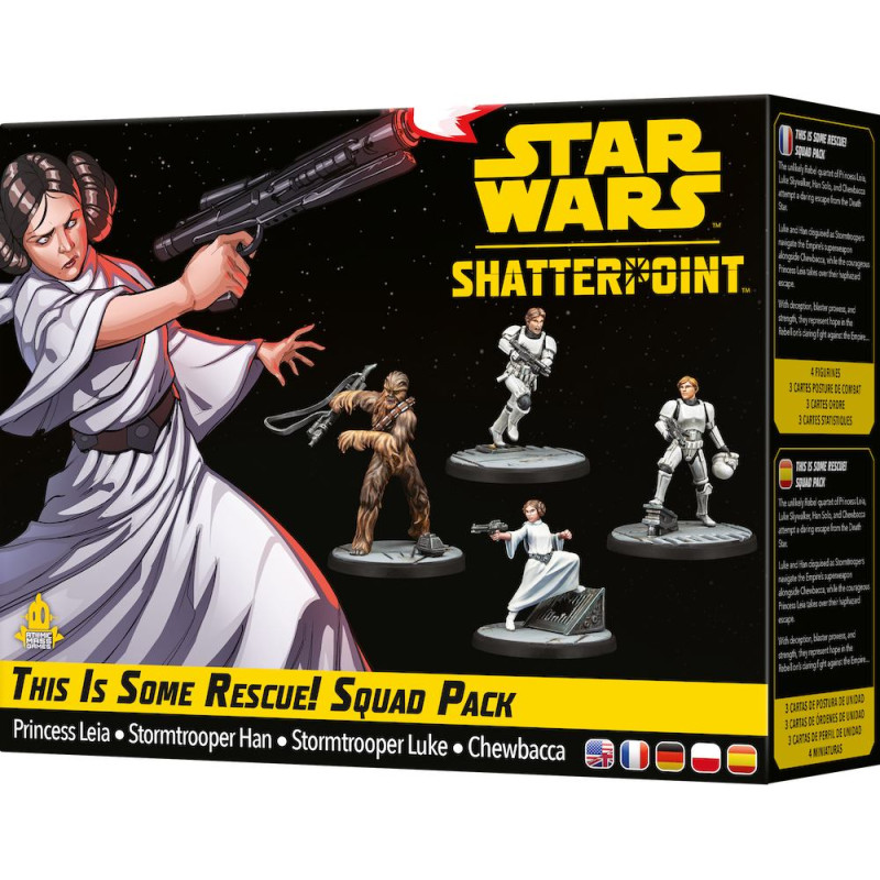 Star Wars: Shatterpoint - This Is Some Rescue! (Princess Leia Squad Pack)