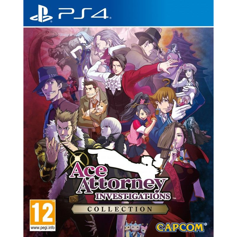 Capcom Ace Attorney Investigations Collection PS4 spēle