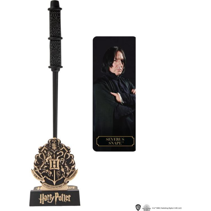 Cinereplicas Harry Potter Wand Pen with Stand Display - Snape