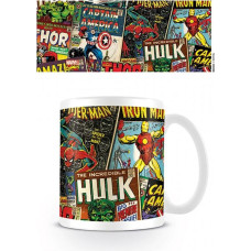 Pyramid Mug Marvel retro (Covers) EU