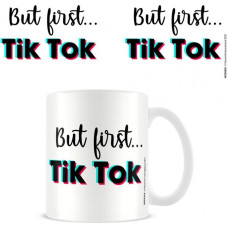 Pyramid Mug But First...Tiktok