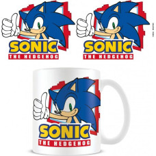 Pyramid Mug Sonic The Hedgehog (Thumbs Up)