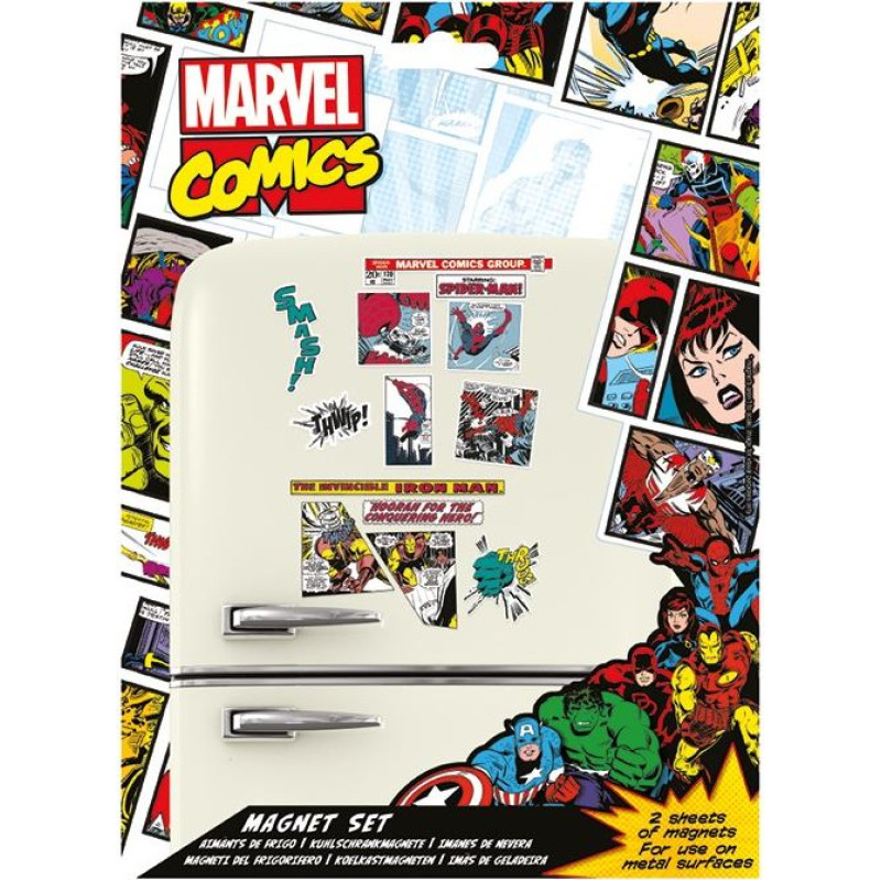 Pyramid CDU Magnet Set Marvel Comics (Heroes)