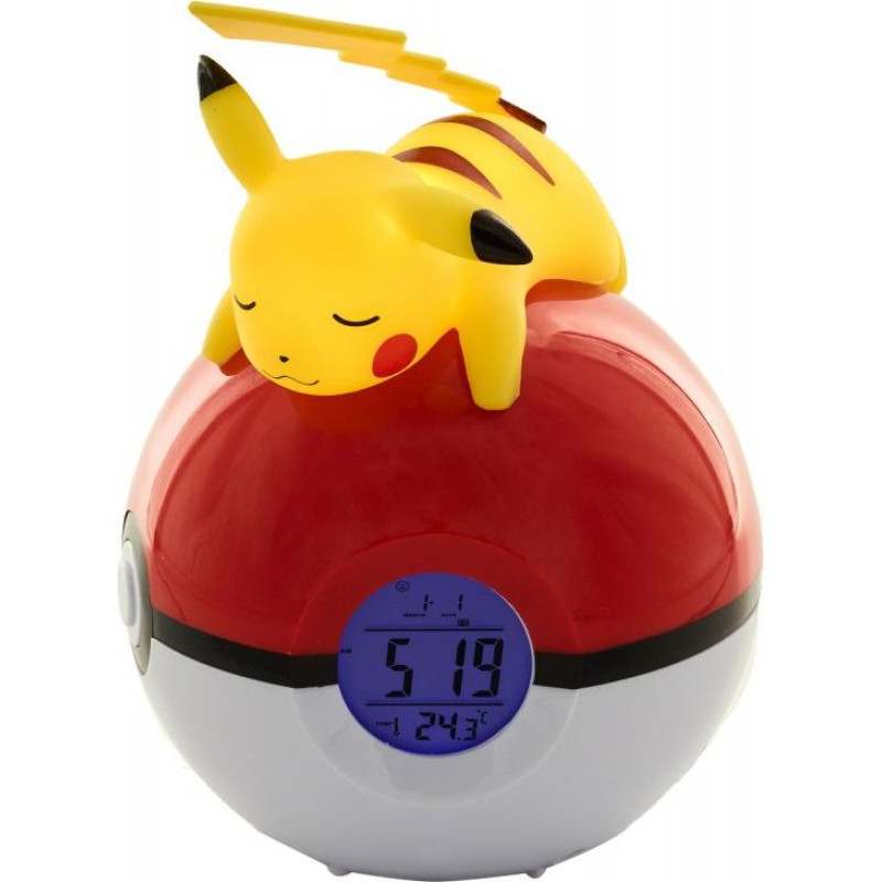 Pikachu Light up Alarm clock FM