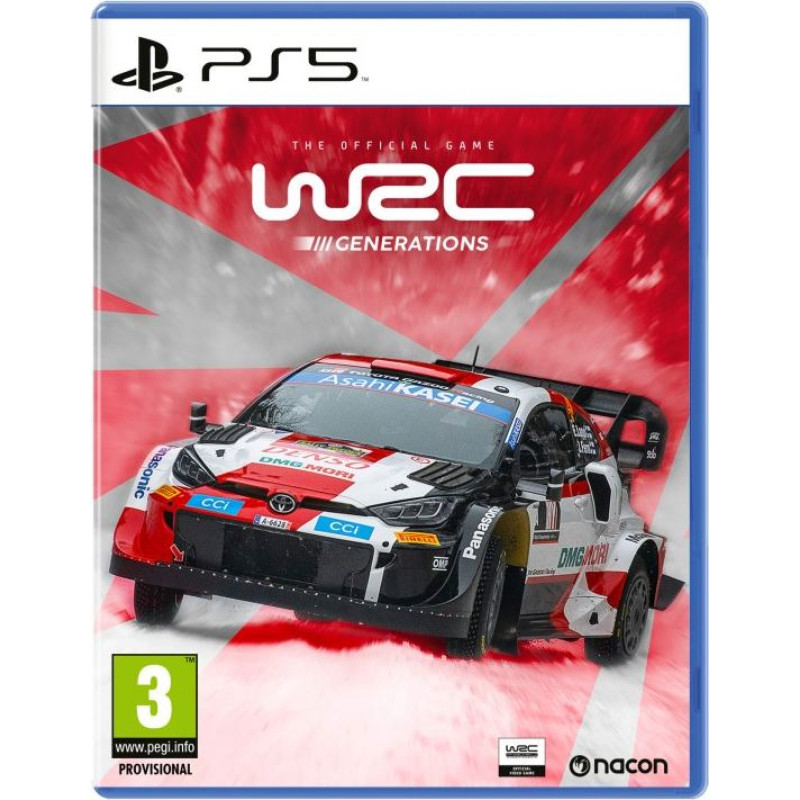 Nacon WRC GENERATIONS PS5 spēle