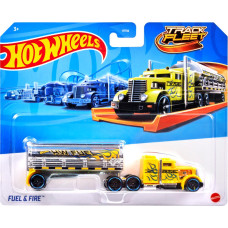 Mattel Hot Wheels: Track Fleet - Fuel  Fire Truck (HYT59)