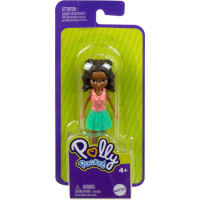 Mattel Polly Pocket Impulse Doll - Dark Skin Doll with Brown Hair (HHX87)