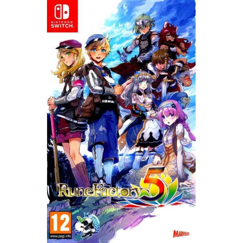 Rune Factory 5 Switch video spēle