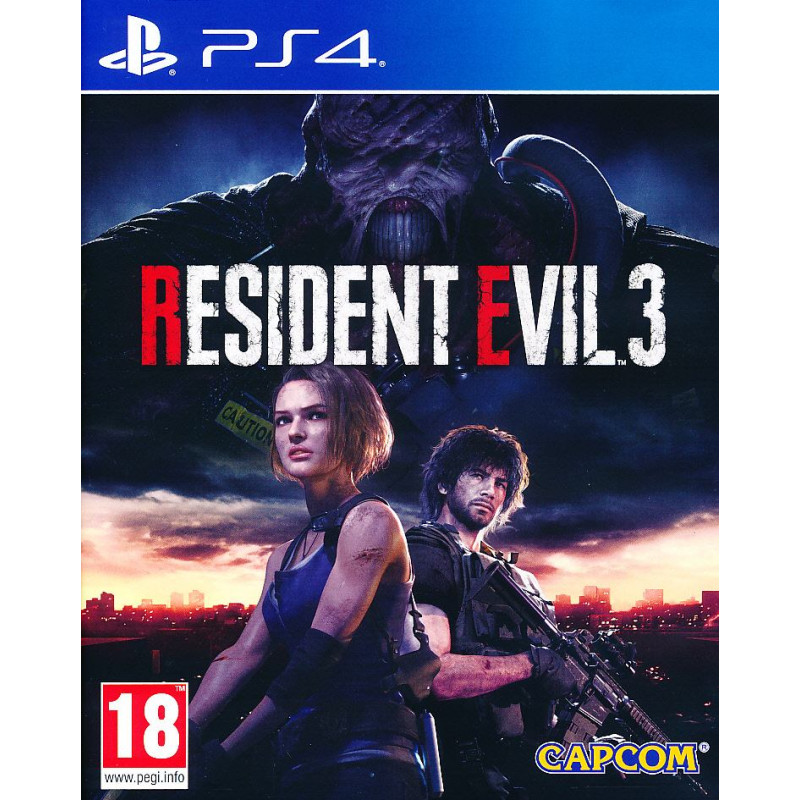 Resident Evil 3 Remake Playstation 4 (PS4) video spēle