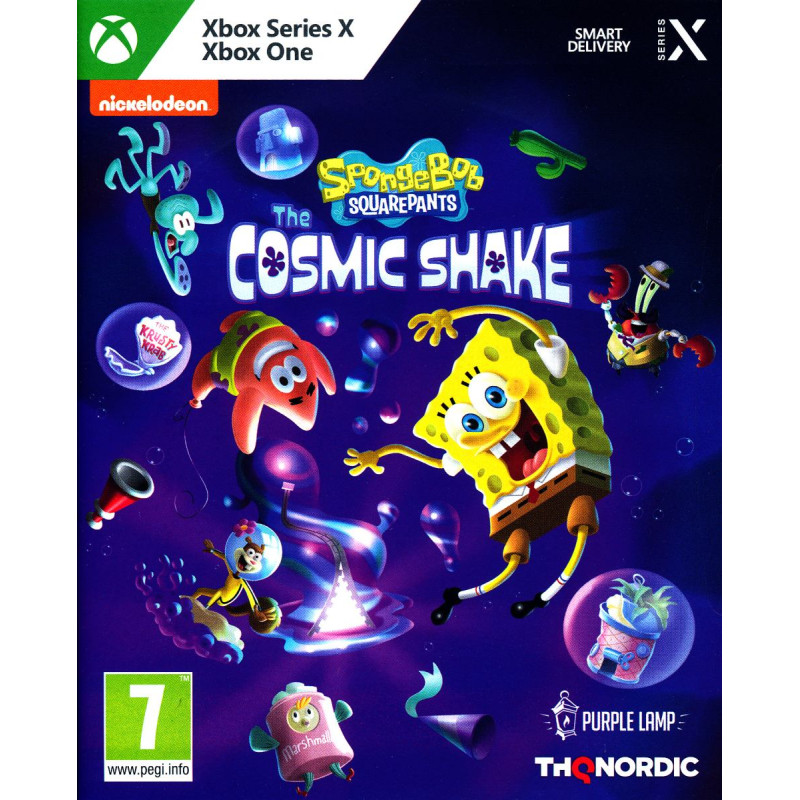 Spongebob Cosmic Shake Xbox Series X video spēle