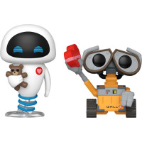 Funko 2-Pack Pocket Pop!: Disney - Eve  Wall-E (Valentine) Vinyl Figure Keychain