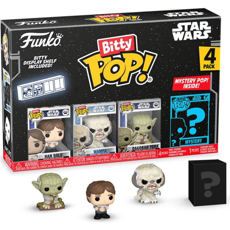 Funko Bitty Pop! 4-Pack: Star Wars - Han Vinyl Figures