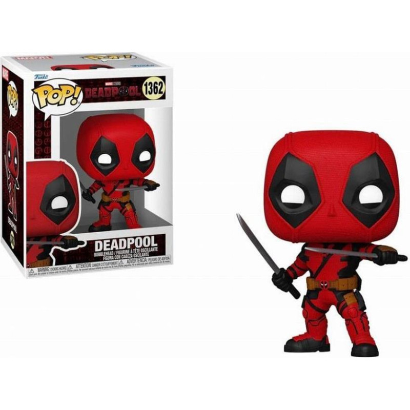 Funko Pop! Marvel: Deadpool - Deadpool #1362 Bobble-Head Vinyl Figure