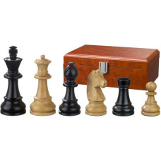 Philos Chess pieces Ludwig XIV, king height 78 mm, in wooden box šaha figūras 2121