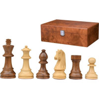 Philos Chess pieces Artus, king height 83 mm, in wooden box šaha figūras 2185