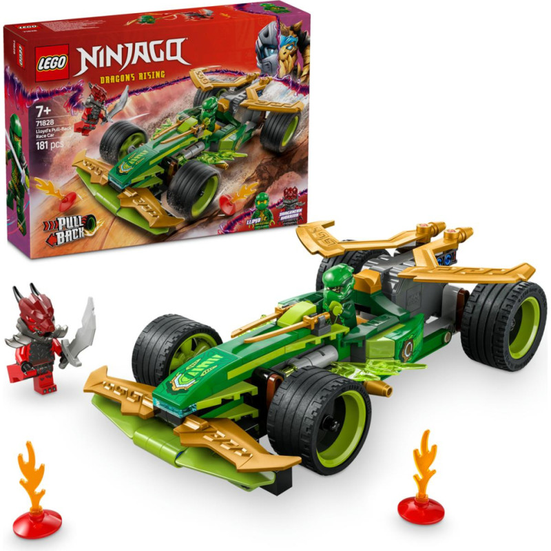 ''Lego'' LEGO® NINJAGO®: Lloyd’s Pull-Back Race Car (71828)