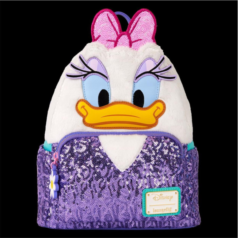 Loungefly Disney: Daisy Duck Plush Mini Backpack (WDBK3955)