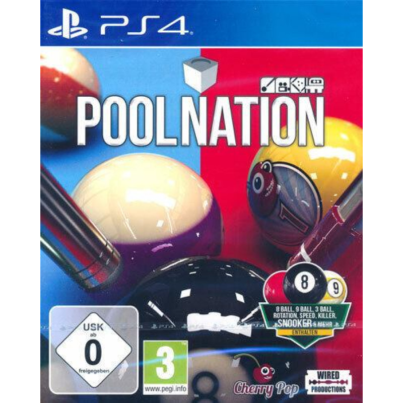 PS4 Pool Nation Playstation 4 video spēle