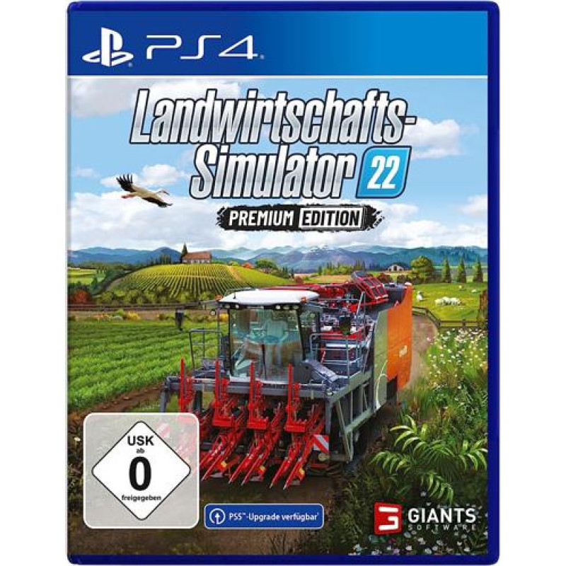 PS4 Landwirtschafts-Simulator 22 (Farming Simulator) Premium Edition Playstation 4 video spēle