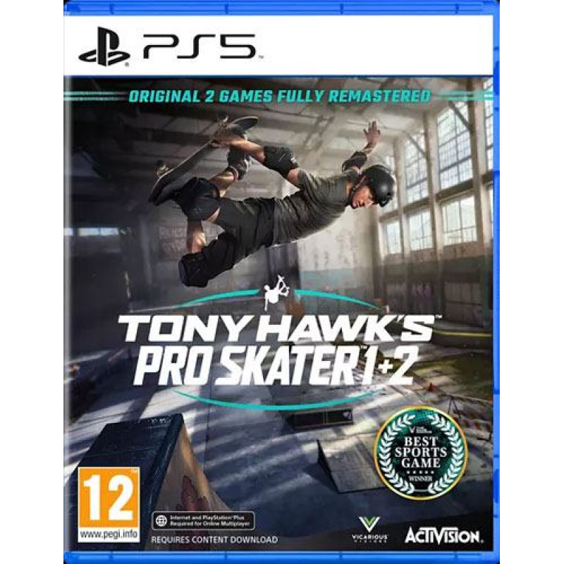 PS5 Tony Hawks Pro Skater 1+2 Playstation 5 video spēle