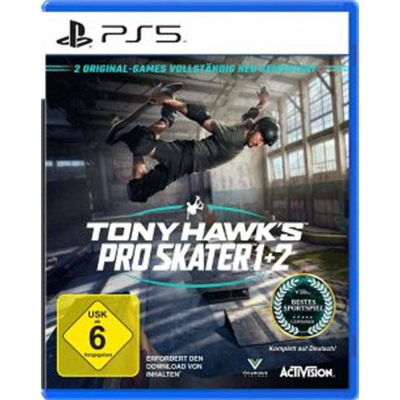 PS5 Tony Hawks Pro Skater 1+2 Playstation 5 video spēle