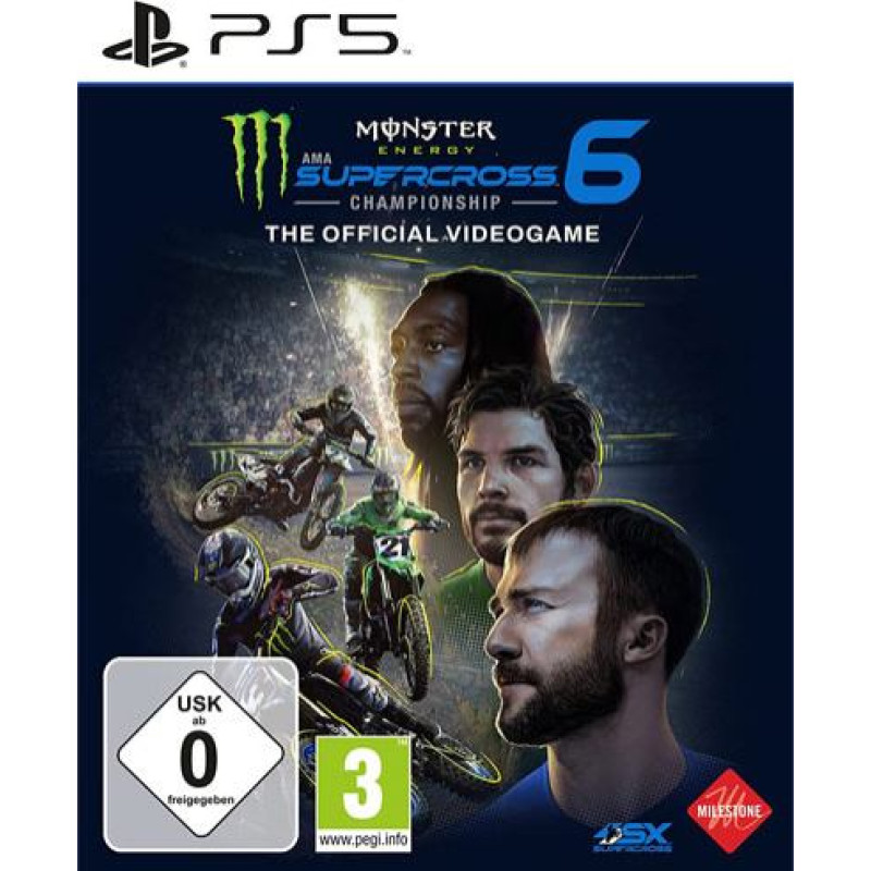 PS5 Monster Energy Supercross 6 Playstation 5 video spēle
