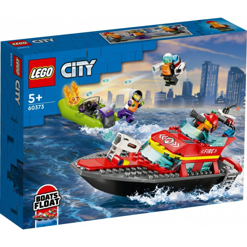 Lego ® City: Fire Rescue Boat (60373)