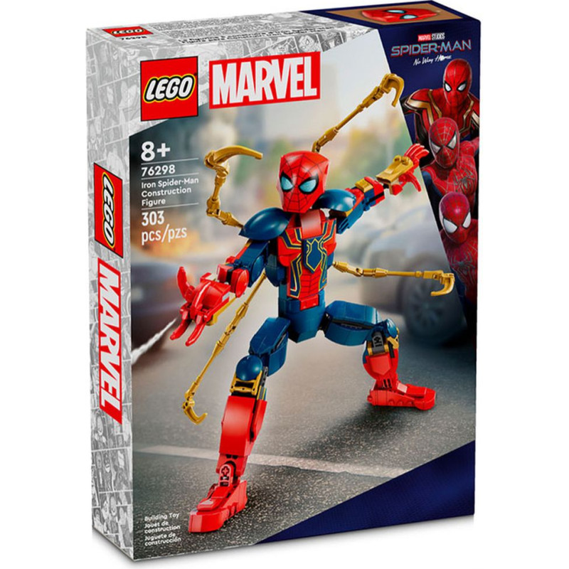 Lego ® Super Heroes Marvel: Spider-Man No Way Home - Iron Spider-Man Construction Figure (76298)