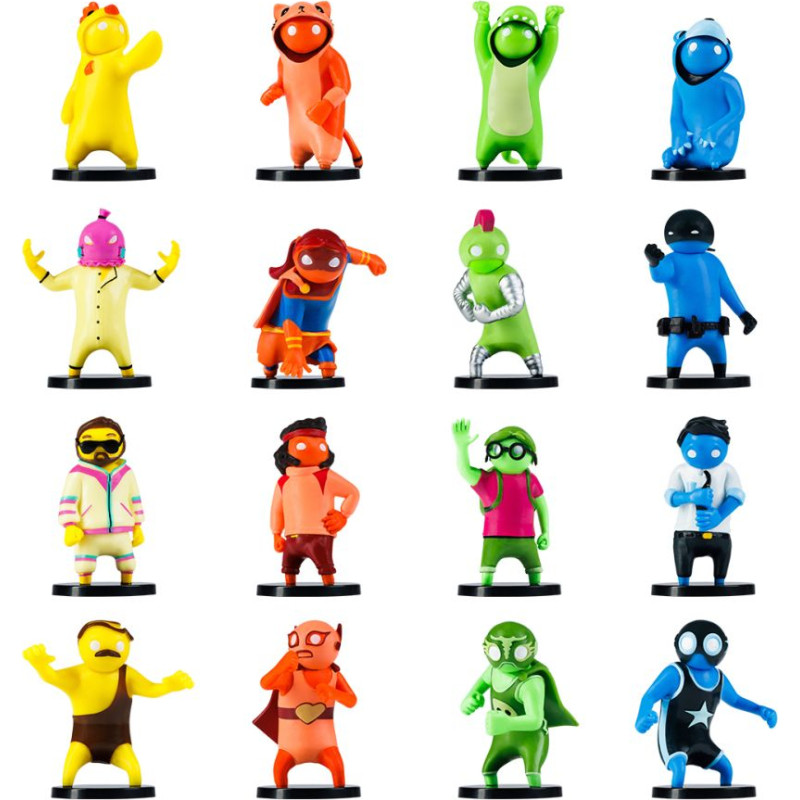 P.m.i. Gang Beasts Blindbox Collectible Figure - 1 Pack (S1) (Random) (GB2007)