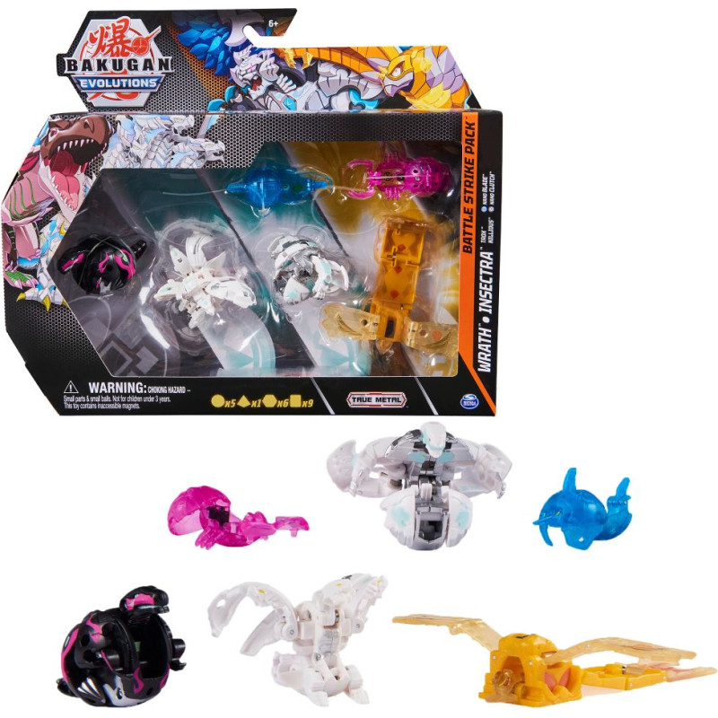 Spin Master Bakugan Evolutions: Wrath Battle Strike Pack (6064657)