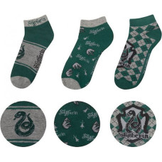 Fame Bros Cinereplicas Movies: Harry Potter - Slytherin Socks (Ankle) (Set of 3) (CR1632)