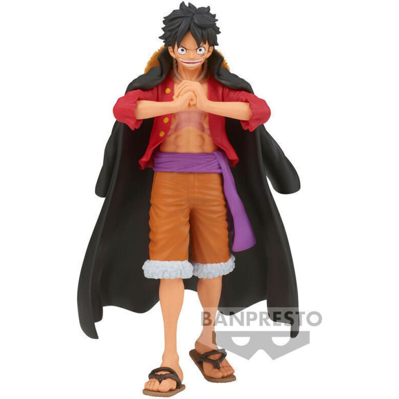 Banpresto The Shukko: One Piece - Monkey D. Luffy Statue (14cm) (19835)