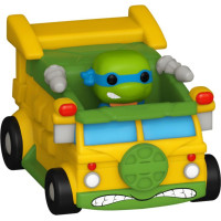 Funko Funko Bitty Pop! Rides: Teenage Mutant Ninja Turtles - Leonardo and Turtle Van Vinyl FiguresVinyl Figures
