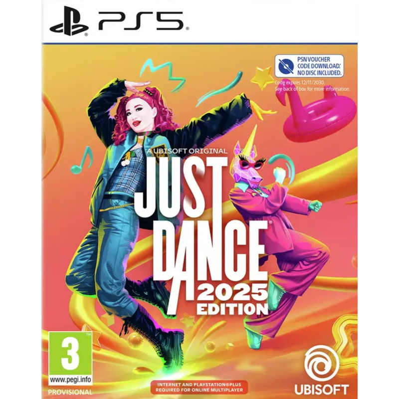 Ubisoft PS5 Just Dance 2025 (Code in a Box)