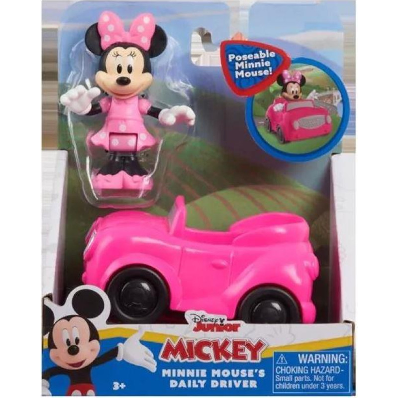 Giochi Preziosi Disney Junior: Mickey - Minnie Mouses Daily Driver (Minnie)