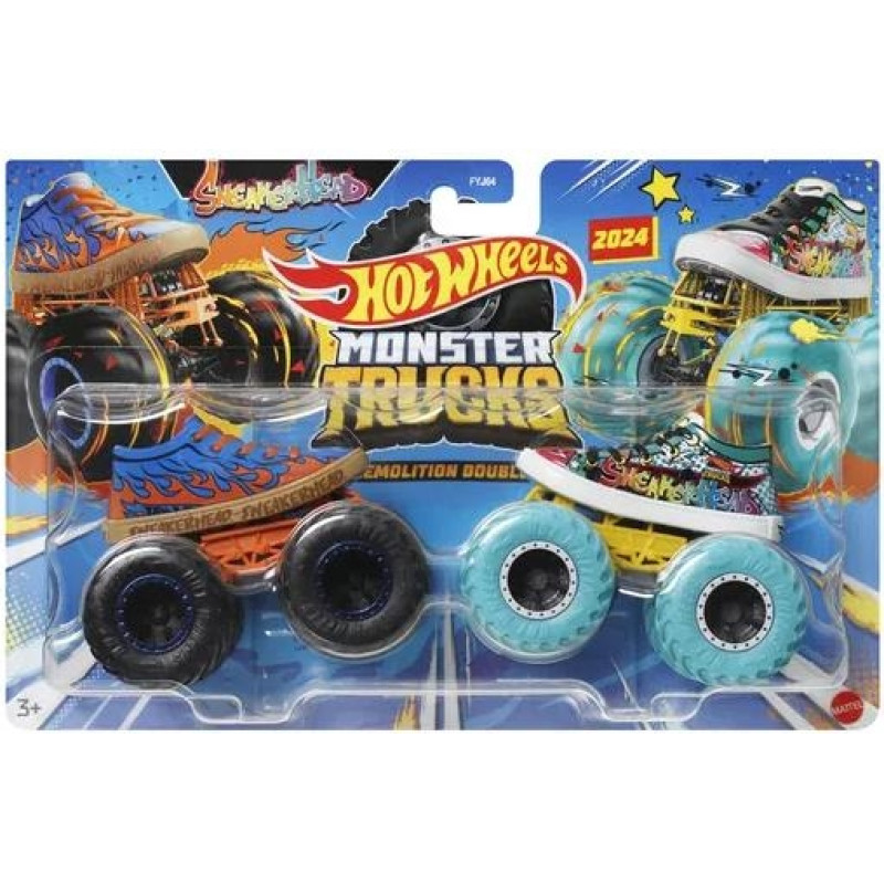 Mattel Hot Wheels Monster Trucks: Demolition Doubles - Sneakerhead (HWN51)