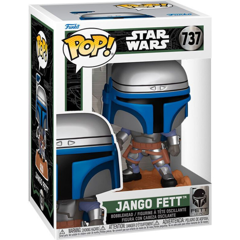 Funko Pop! Star Wars: Fett Legacy - Jango Fett (UN) #737 Vinyl Figure