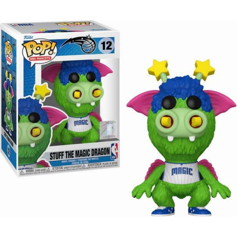 Funko Pop! NBA Mascots: Orlando - Stuff The Magic Dragon #12 Vinyl Figure