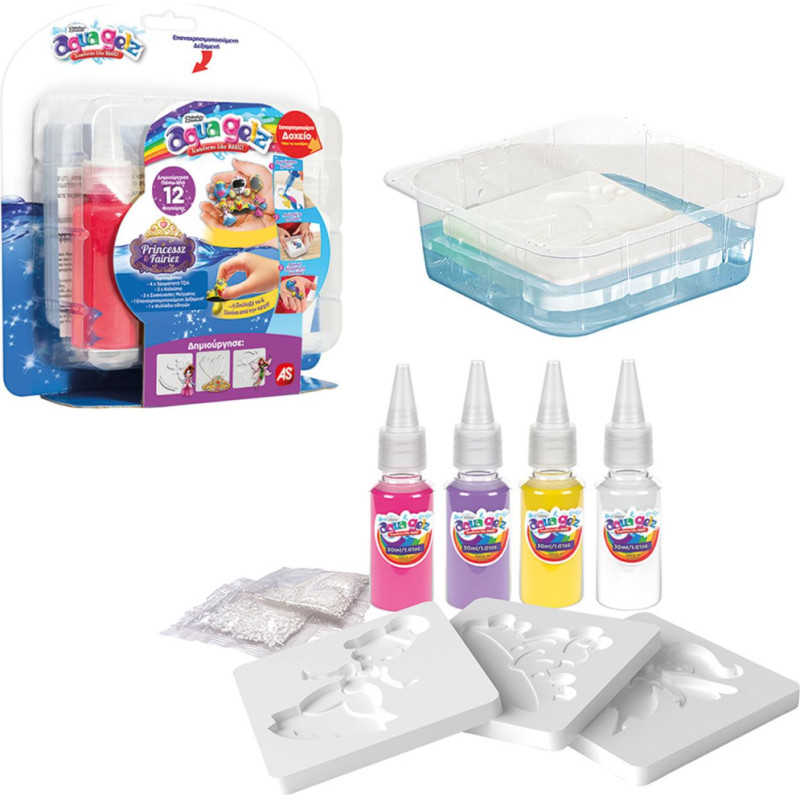 As Company AS Εργαστήριο Ζουληχτές Φιγούρες - Aqua Gel Starter Pack (Random) (1080-88997)